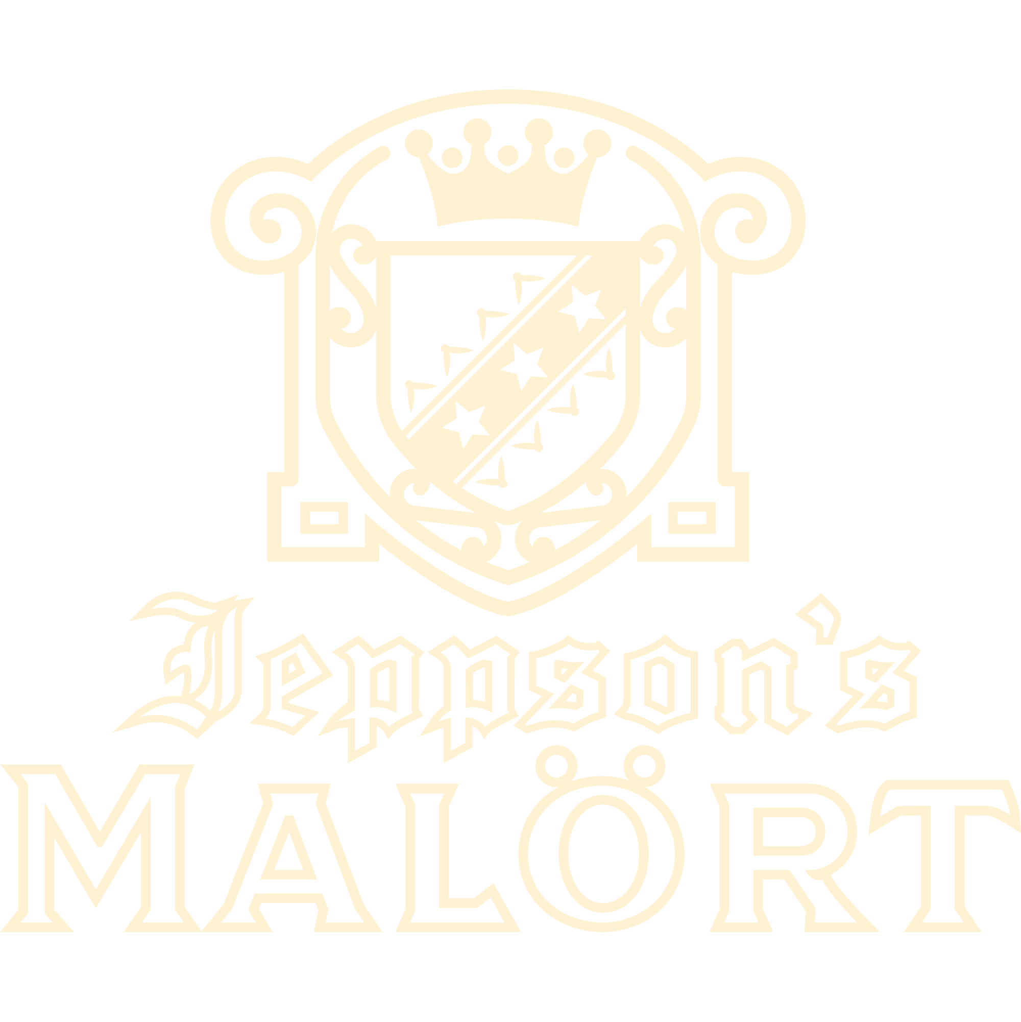 Malort logo tan