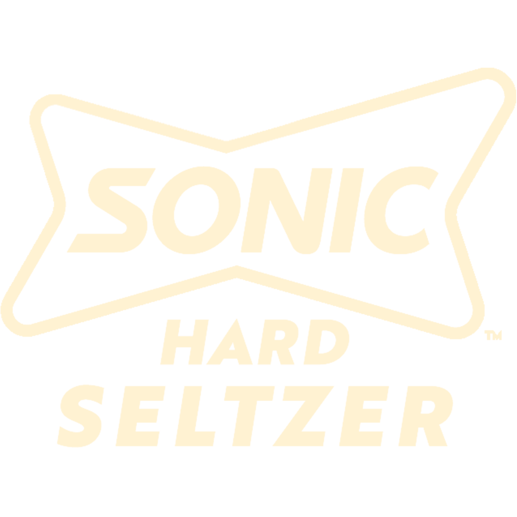 Sonic logo tan