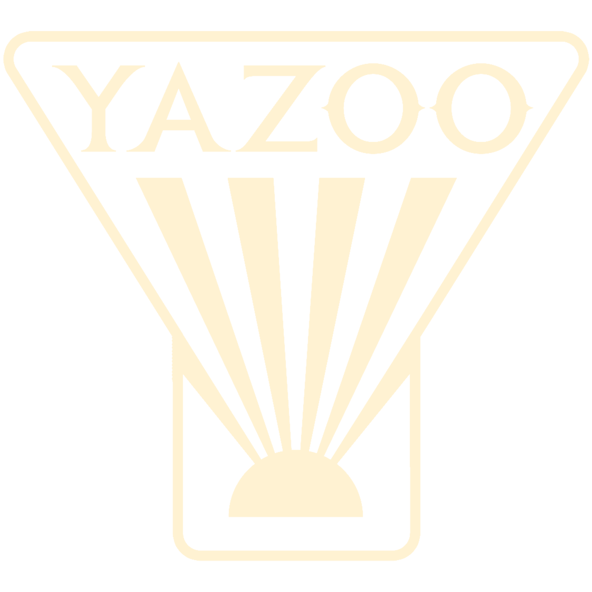 Yazoo logo tan
