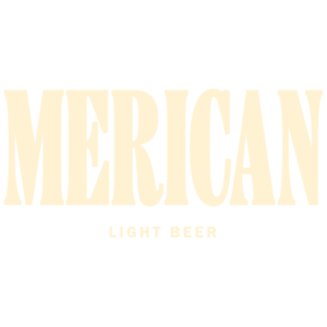 Merican Light Beer Logo